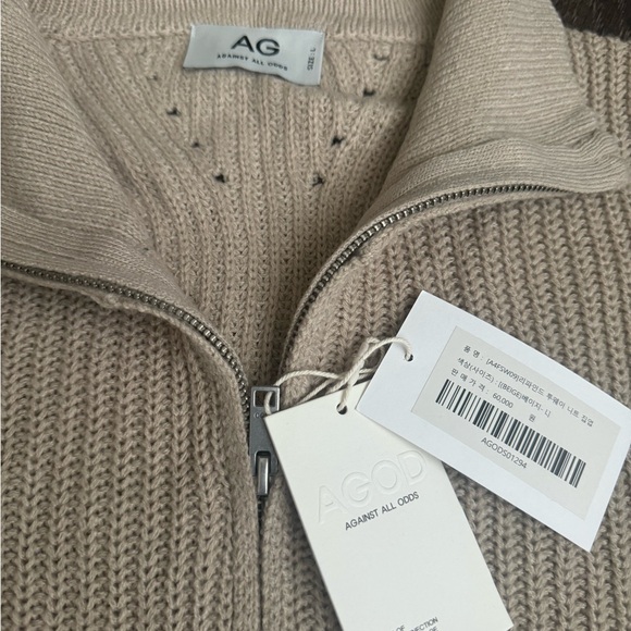 New! AG Men’s cardigan. Flattering fit, gorgeous silhouette. - Picture 4 of 10